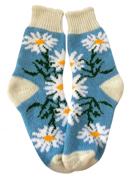 Kuschelsocken aus Schafwolle S37